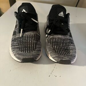 Adidas Black and White kids sneakers